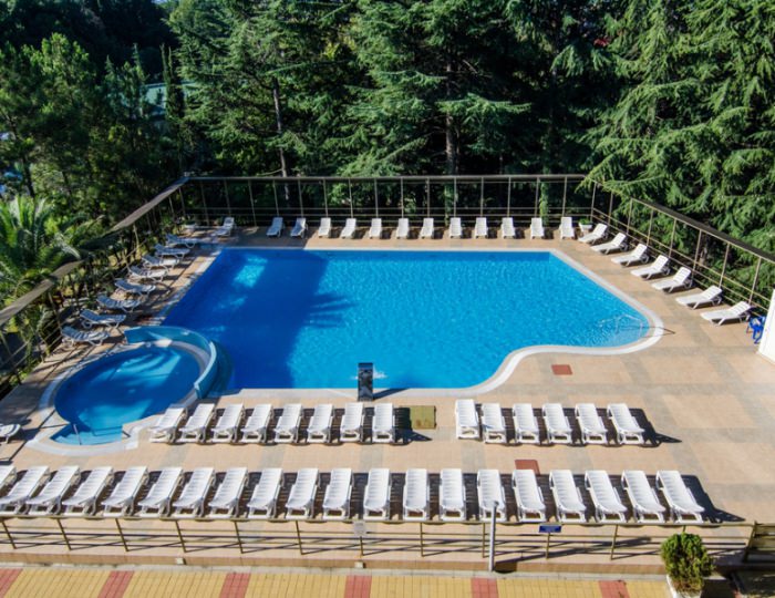 Открытый бассейн - Пансионат «Орбита-1»